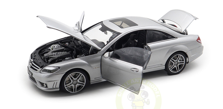 1/18 AUTOart 76168 Mercedes-Benz CL63 AMG Silver Diecast