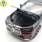 1/18 Minichamps BMW i7 Diecast Model Toys Car Gifts For Father Friends