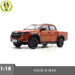 1/18 ISUZU D MAX D-MAX 2023 Pickup Truck Diecast Model Car Toys Gifts For Father Friends