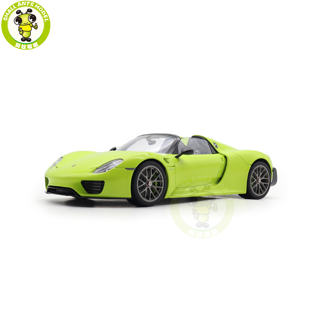 1/18 Porsche 918 Spyder Weissach Package Autoart 77921 Acid