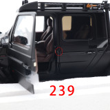 Defective 1/18 Benz Brabus G800 Adventure XLP 2020 Pickup Truck Almost Real 860525 Designo Night Black Magno Diecast Model Car