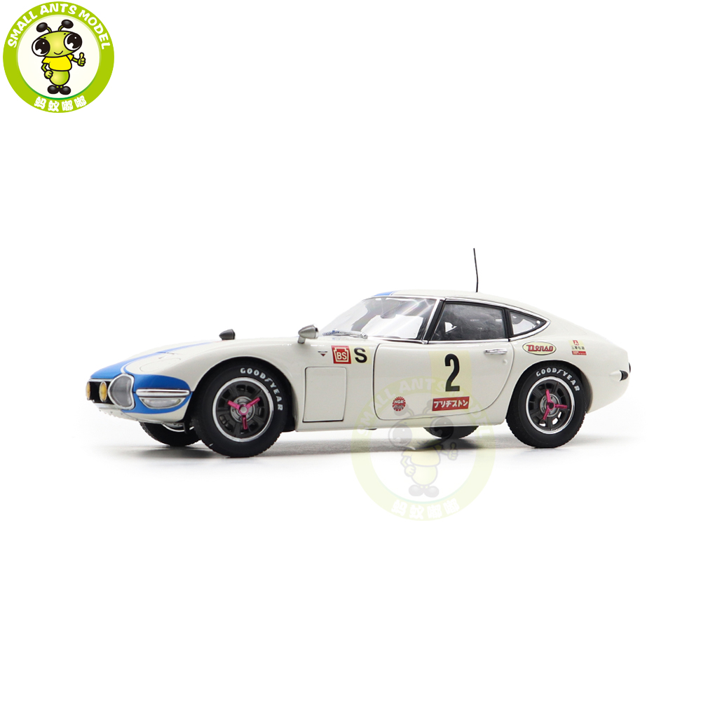 品質一番の 1/18 AUTOart Diecast #2 1967 FUJI HRS 24 2000GT Toyota 86716 レーシングカー