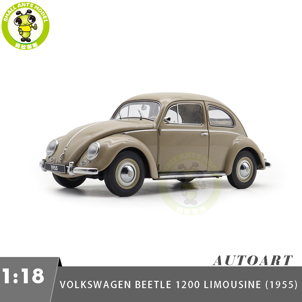 1/18 AUTOart 79778 VW Volkswagen Beetle 1200 Limousine 1955 Bright Beige  Diecast Model Toy Car Gifts For Friends Father - Shop cheap and high  quality AUTOart Car Models Toys - Small Ants Car Toys Models