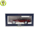 1/18 Mercedes Benz SL 500 2003 Norev 183842 Red Metallic Diecast Model Toys Car Gifts For Father Friends