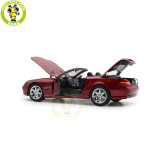 1/18 Mercedes Benz SL 500 2003 Norev 183842 Red Metallic Diecast Model Toys Car Gifts For Father Friends