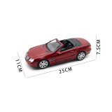 1/18 Mercedes Benz SL 500 2003 Norev 183842 Red Metallic Diecast Model Toys Car Gifts For Father Friends