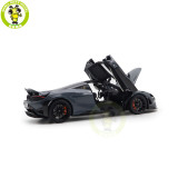 1/18 LCD HPD McLaren 765LT Supercar Grey Diecast Model Car Gifts For Father Friends
