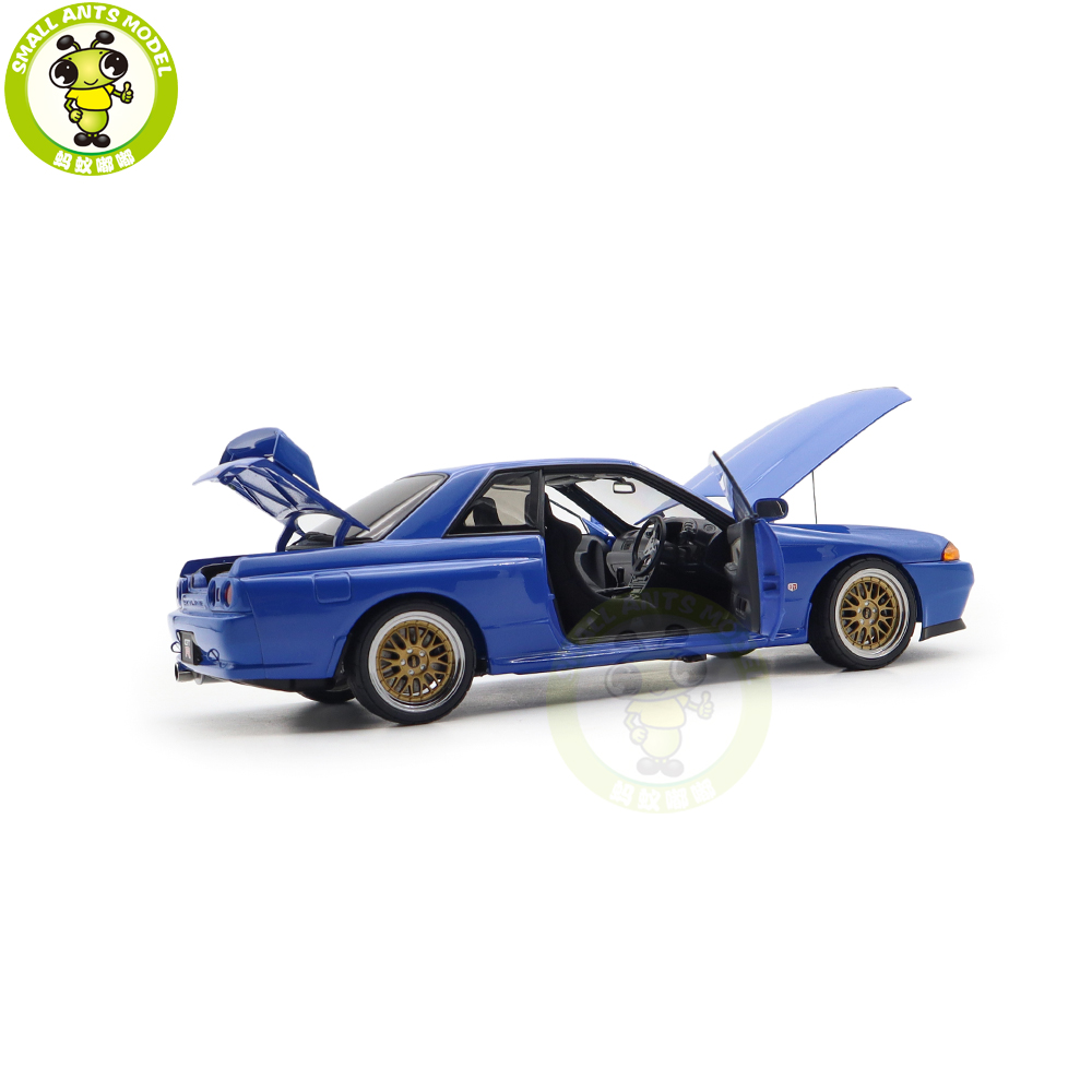 1/18 オートアート スカイライン GT-R (R32) V-Spec II 1/18 Nissan Skyline GT-R R32 V-SPEC II Autoart 77415 Blue