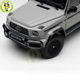 1/18 Mercedes-AMG G63 G Class 4×4² 2023 Almost Real 820821 Arabian Grey Diecast Model Toy Car Gifts For Friends Father