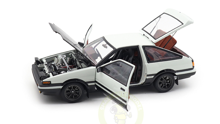 1/18 Toyota Sprinter Trueno AE86 Initial D Project D Final Version