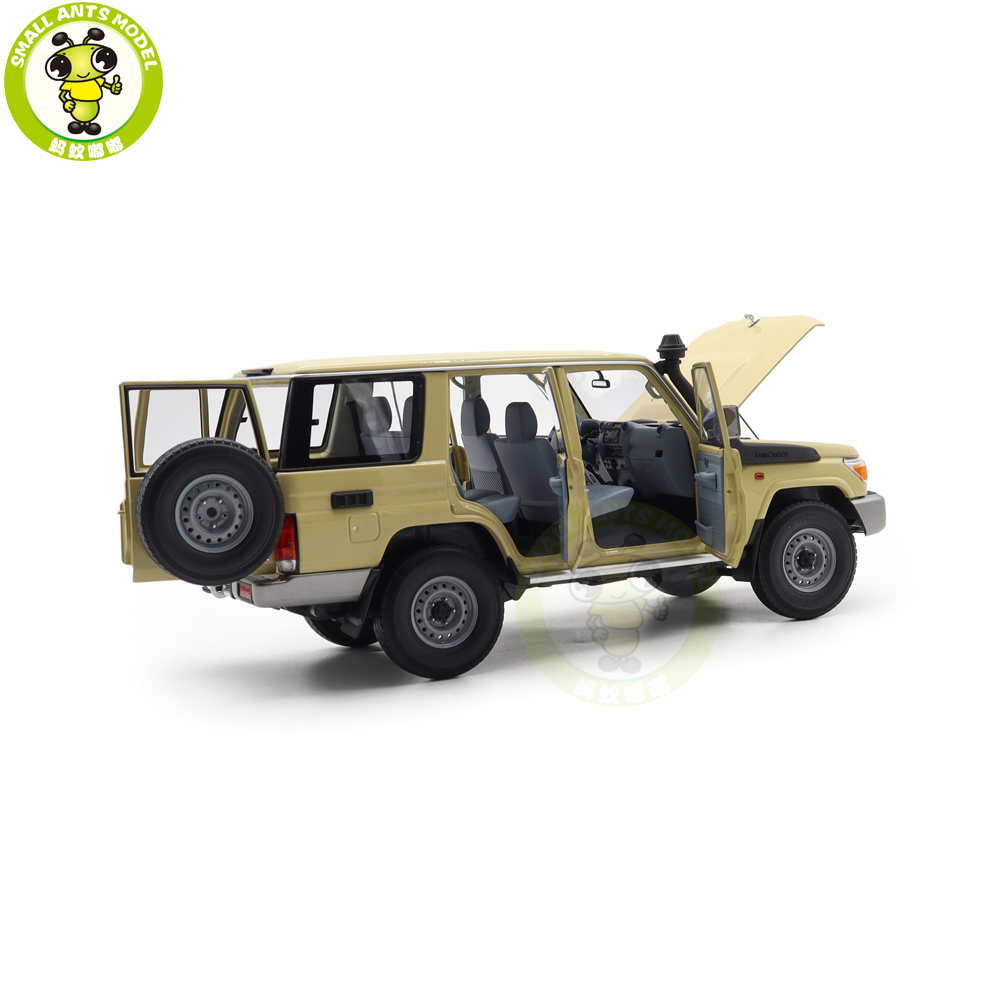 1/18 Toyota Land Cruiser 76 LC76 Almost Real 870102 Beige Diecast Model Toy  Car Gifts For Father Friends - Shop cheap and high quality Almost Real Car  Models Toys - Small Ants Car Toys Models