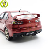 1/18 Mitsubishi Lancer EVO Evolution X 10 With RAYS Volk Racing TE37 / Carbon Hood Diecast Model Car