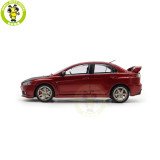 1/18 Mitsubishi Lancer EVO Evolution X 10 With RAYS Volk Racing TE37 / Carbon Hood Diecast Model Car