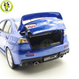 1/18 Mitsubishi Lancer EVO Evolution X 10 With RAYS Volk Racing TE37 / Carbon Hood Diecast Model Car