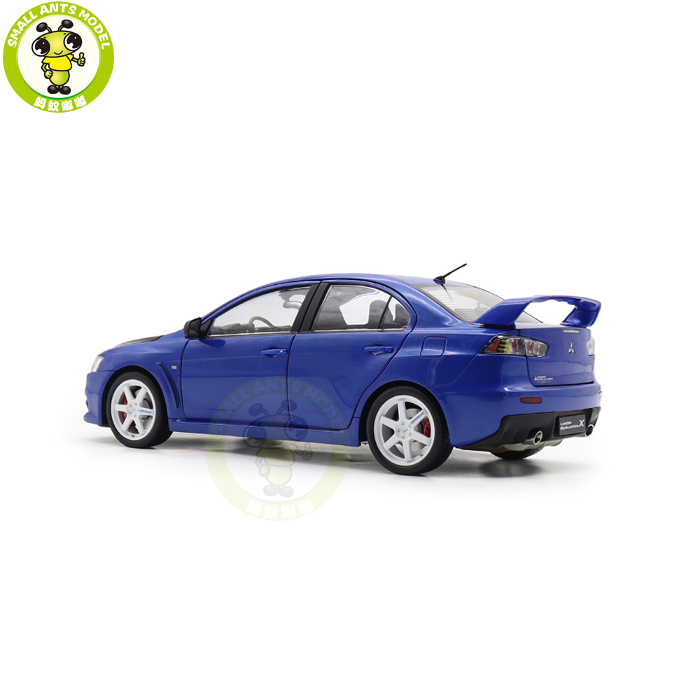 ミニカー 1/18 Mitsubishi Lancer Evolution X GAZOOショッピング MITSUBISHI LANCER EVOLUTION X（1／18