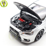 1/18 Mitsubishi Lancer EVO Evolution X 10 With RAYS Volk Racing TE37 / Carbon Hood Diecast Model Car