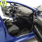 1/18 Mitsubishi Lancer EVO Evolution X 10 With RAYS Volk Racing TE37 / Carbon Hood Diecast Model Car