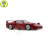 1/18 Ferrari F40 Kyosho 08416RMT-G Metallic Red Italy Diecast Model Toy Cars Gifts For Father Friends