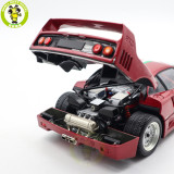 1/18 Ferrari F40 Kyosho 08416RMT-G Metallic Red Italy Diecast Model Toy Cars Gifts For Father Friends