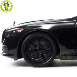 1/18 Mercedes Maybach S Class Night Series S680 2023 Almost Real 820141 Obsidian Black Diecast Model Toy Car Gifts For Friends Father