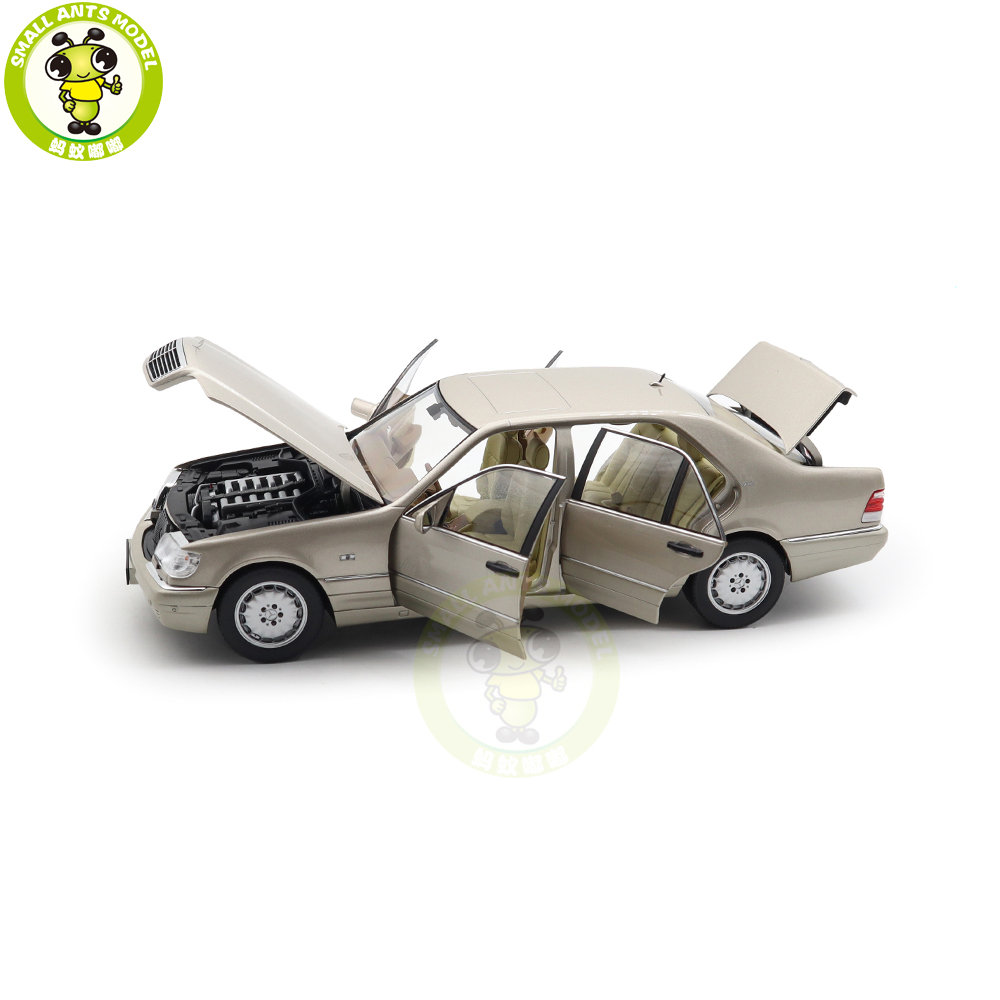 1/18 Mercedes Benz S600 S CLASS 1997 W140 Norev 183723 Smoke