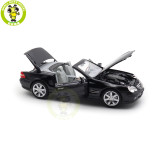 1/18 Mercedes Benz SL 500 2003 Norev 183840 Black Diecast Model Toys Car Gifts For Father Friends