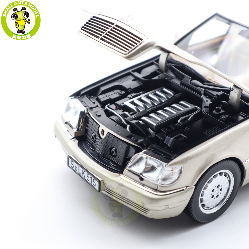 1/18 Mercedes Benz S600 S CLASS 1997 W140 Norev 183723 Smoke