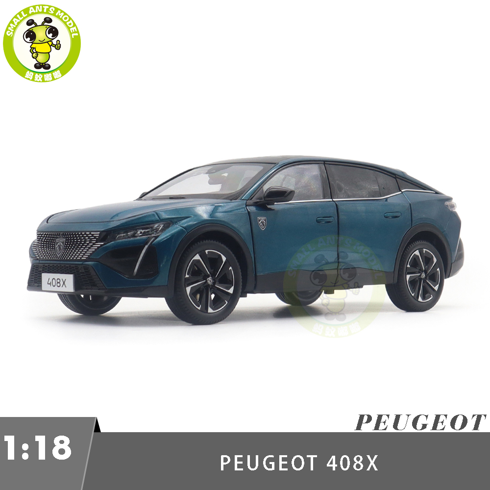 1/18 Peugeot 408X Diecast Model Toys Car Gifts For Father