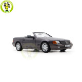 1/18 Mercedes Benz 500 SL R129 Norev OEM Bornite Metallic Diecast Model Toys Car Gifts For Father Friends