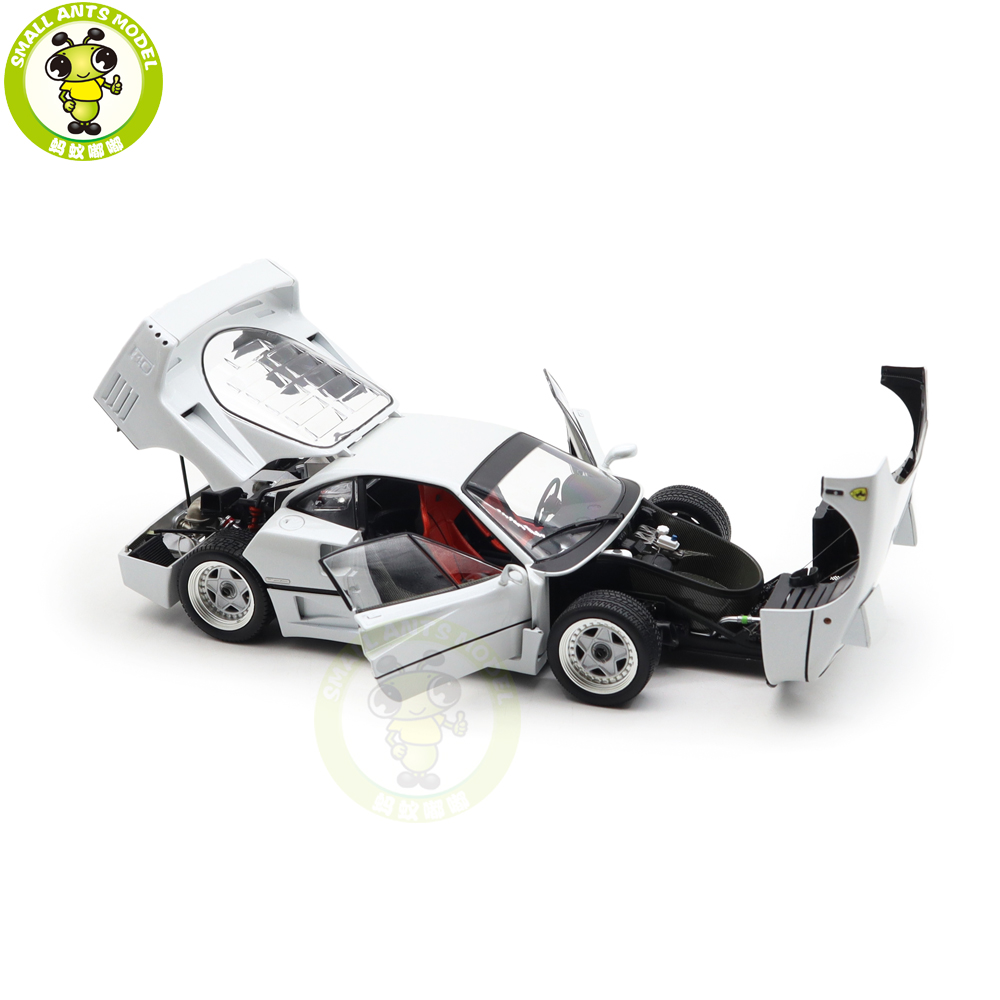 Kyosho Ferrari F40 ホワイト 1/18 1/18 Kyosho 1/18 Ferrari F40 (Pearl White with Italian Flag