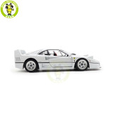 1/18 Ferrari F40 Kyosho 08416PW-G Pearl White Diecast Model Toy Cars Gifts For Father Friends