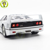 1/18 Ferrari F40 Kyosho 08416PW-G Pearl White Diecast Model Toy Cars Gifts For Father Friends