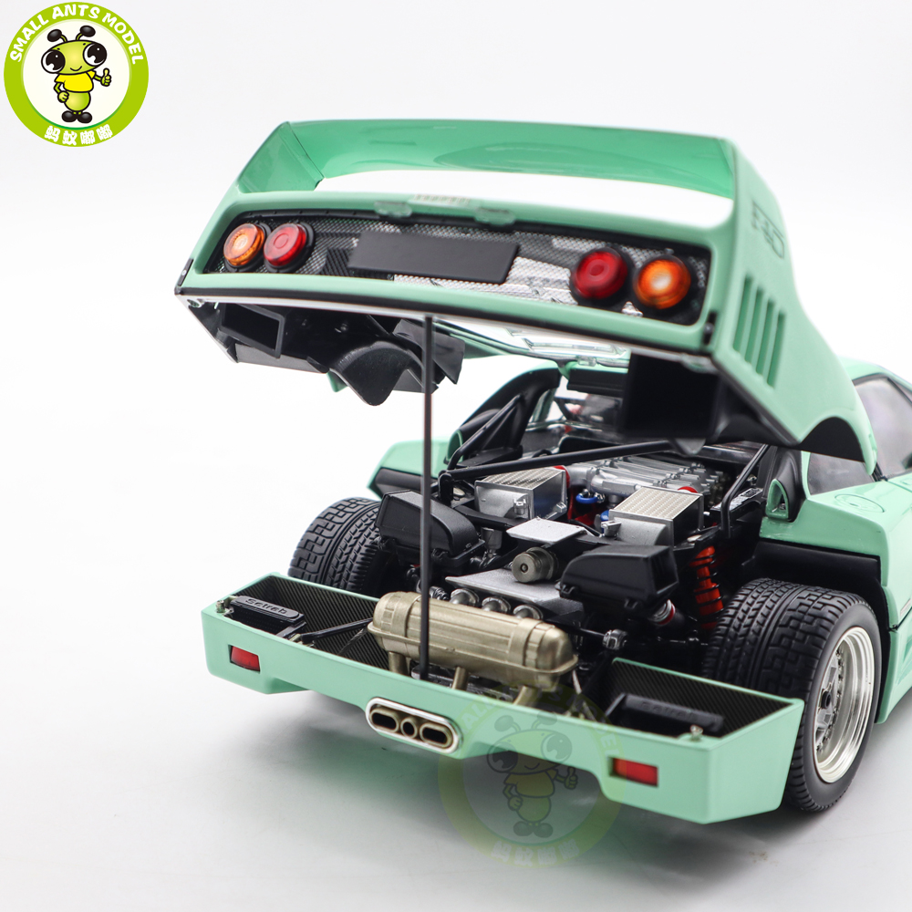1/18 Ferrari F40 Kyosho 08416MG Mint Green Diecast Model Toy