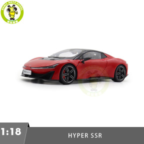 1/18 GAC Aion 2024 Hyptec Hyper SSR Diecast Model Toys Car Gifts For Father Friends