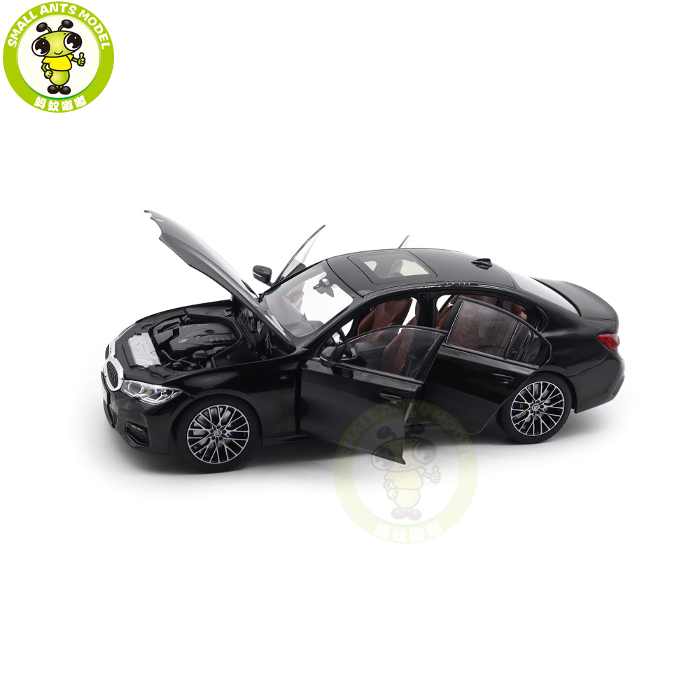 1/18 BMW 330i 2019 G20 Norev 183277 Black Diecast Model Toy