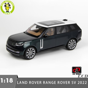 Pre-order 1/18 LCD Land Rover Range Rover 2022 SVA Diecast Model Toy Car Gifts For Friends Father