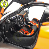 1/18 LCD HPD McLaren 765LT Supercar Orange Diecast Model Car Gifts For Father Friends