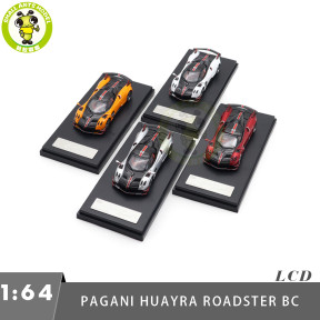 1/64 LCD Pagani Huayra Roadster BC Supercar Racing Car Diecast Model Toys Car Gifts