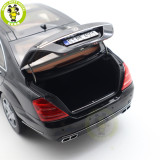 1/18 Motorhelix Mercedes Benz S600L S600 S CLASS W221 Diecast Model Toy Car Gifts For Friends Father