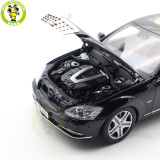 1/18 Motorhelix Mercedes Benz S600L S600 S CLASS W221 Diecast Model Toy Car Gifts For Friends Father
