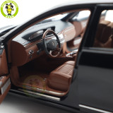 1/18 Motorhelix Mercedes Benz S600L S600 S CLASS W221 Diecast Model Toy Car Gifts For Friends Father