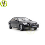 1/18 Motorhelix Mercedes Benz S600L S600 S CLASS W221 Diecast Model Toy Car Gifts For Friends Father