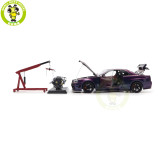 1/18 MOTORHELIX Nissan Skyline GT-R R34 NISMO CUSTOMIZED Diecast Model Toy Car Gifts For Father Friends