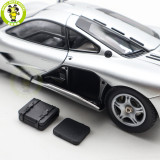 1/18 LCD McLaren F1 XP5 Silver Diecast Model Car Gifts For Father Friends