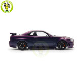 1/18 MOTORHELIX Nissan Skyline GT-R R34 NISMO CUSTOMIZED Diecast Model Toy Car Gifts For Father Friends