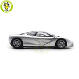 1/18 LCD McLaren F1 XP5 Silver Diecast Model Car Gifts For Father Friends