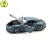1/18 Porsche 911 S/T 2023 Norev 187470 Meissen Blue Diecast Model Toys Car Gifts For Father Friends
