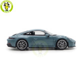1/18 Porsche 911 S/T 2023 Norev 187470 Meissen Blue Diecast Model Toys Car Gifts For Father Friends