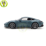 1/18 Porsche 911 S/T 2023 Norev 187470 Meissen Blue Diecast Model Toys Car Gifts For Father Friends