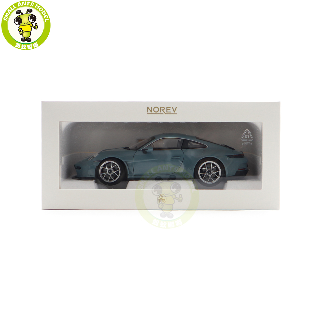 1/18 Porsche 911 S/T 2023 Norev 187470 Meissen Blue Diecast